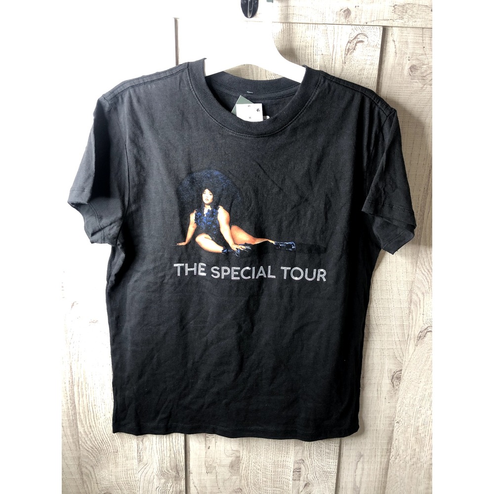 Lizzo The Special Tour 2022 2023 Black Graphic T-Shirt Concert Merch Womens MD